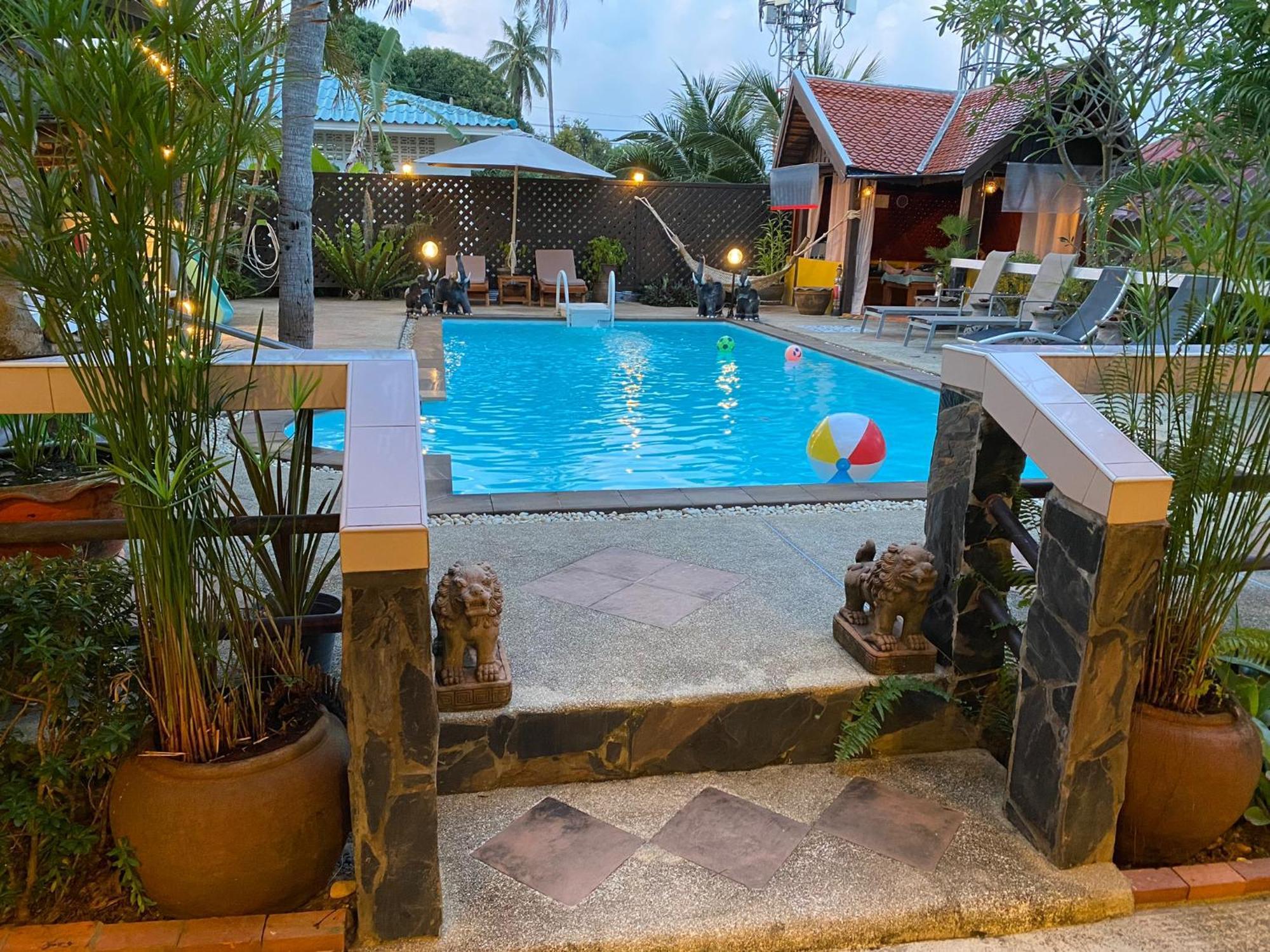 Bee Nat Garden Resort Praia de Bang Rak Exterior foto