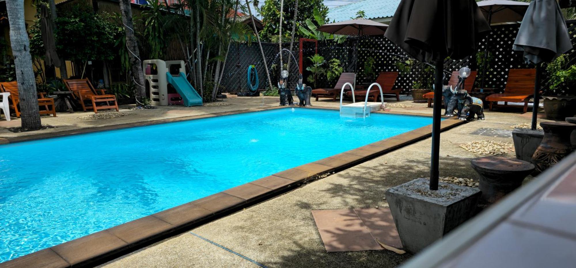 Bee Nat Garden Resort Praia de Bang Rak Exterior foto