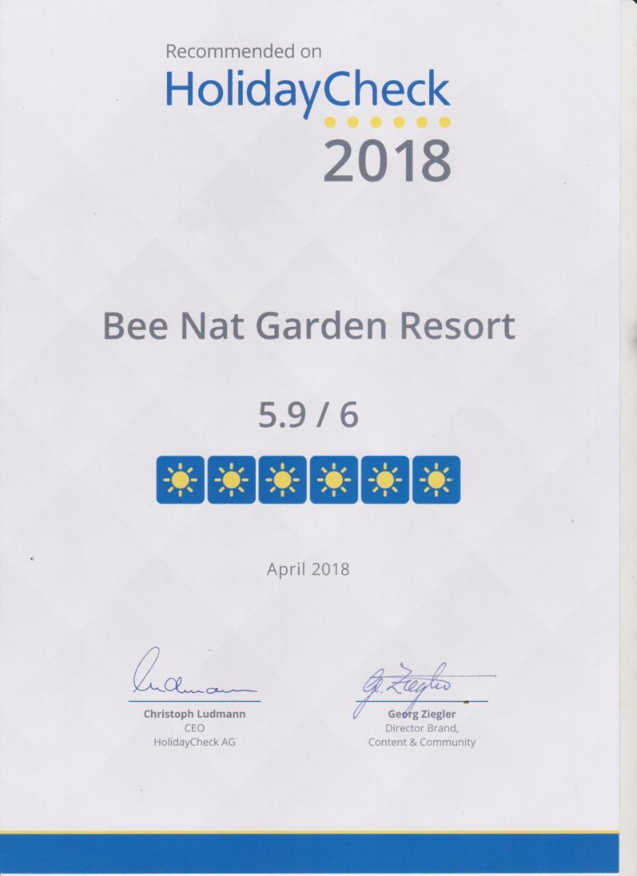 Bee Nat Garden Resort Praia de Bang Rak Exterior foto